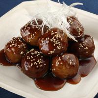 黒酢肉だんご＝東京都目黒区で２０１９年１１月１４日、尾籠章裕撮影