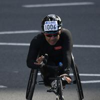 ベテランの洞ノ上は4大会連続のパラリンピック出場が懸かる=久保玲撮影