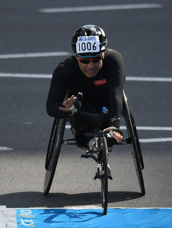 ベテランの洞ノ上は4大会連続のパラリンピック出場が懸かる=久保玲撮影