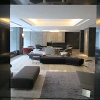 「ザ・パークハウス渋谷南平台」に設置されたラウンジ