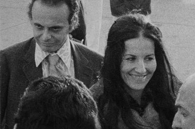 1973年1月、ベルリン放送交響楽団の首席指揮者として来日したマゼールと夫人