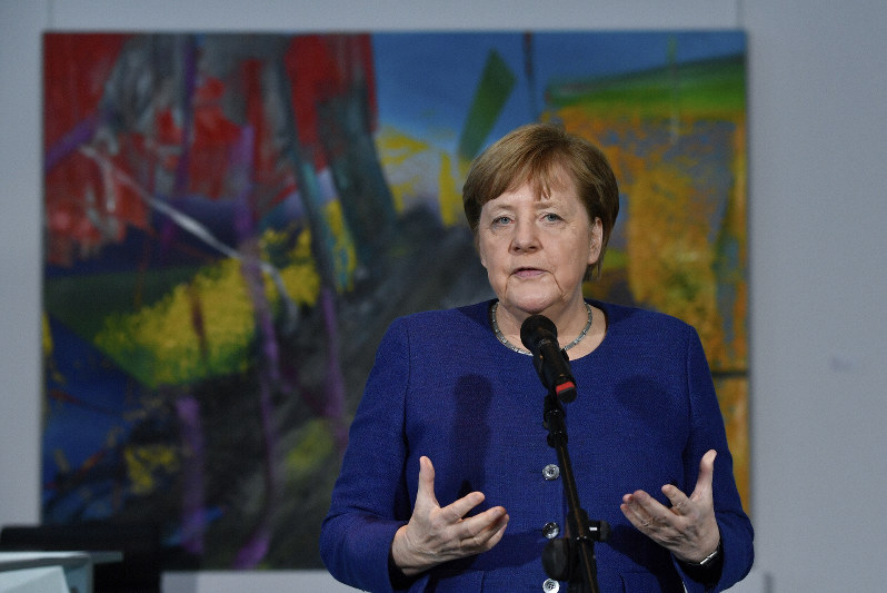ドイツのメルケル首相=AP