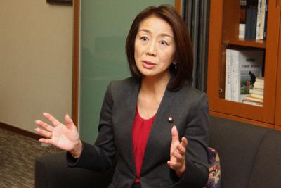 徳永エリ氏＝高橋恵子撮影