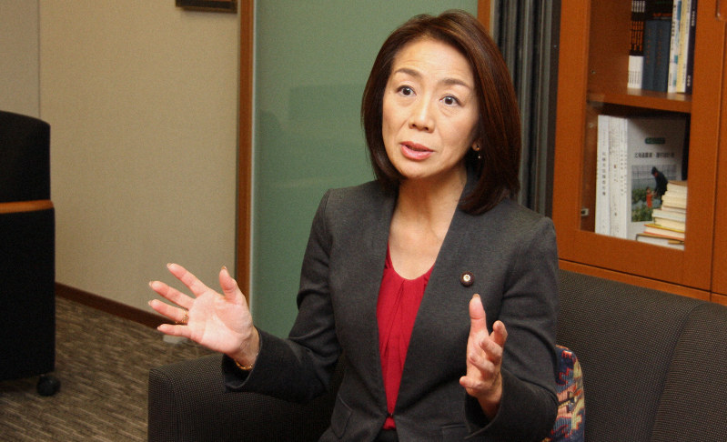 徳永エリ氏=高橋恵子撮影