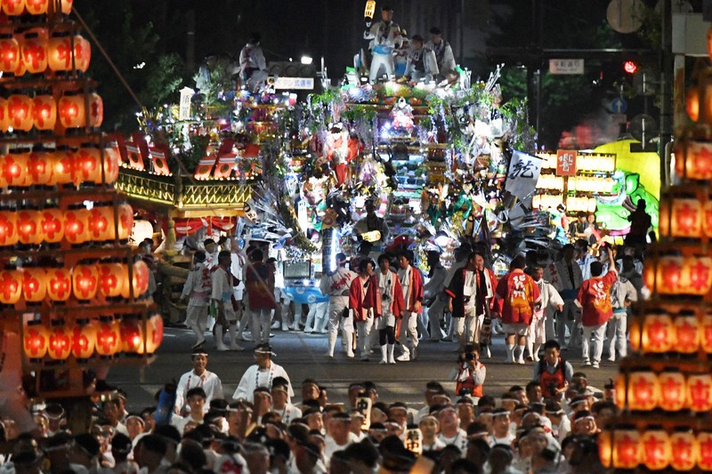 2019年の「わっしょい百万夏まつり」=北九州市小倉北区で2019年8月3日、上入来尚撮影