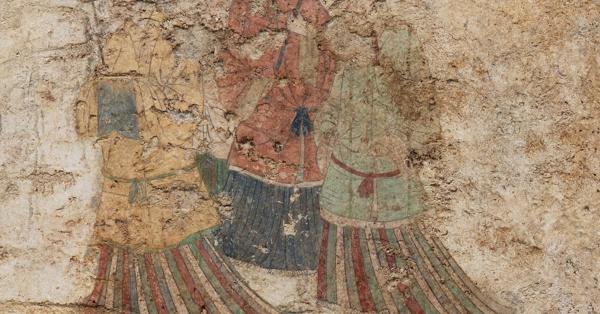 国宝「飛鳥美人」など高松塚の石室壁画修理が完了 カビ除去、新