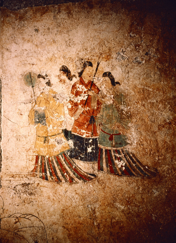 文化財：国宝「飛鳥美人」など高松塚の石室壁画修理が完了 カビ