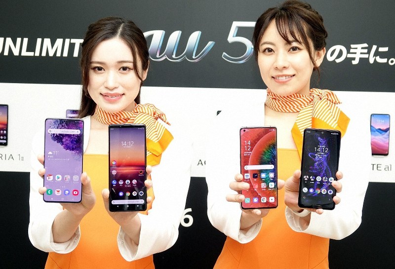 3月26日に5Gのサービスを開始したKDDI