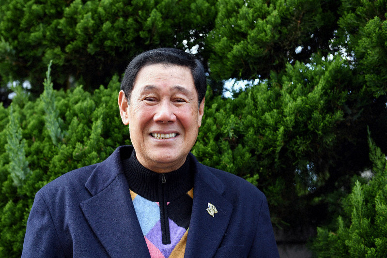 「仲間やライバルのお陰で殿堂入りできた。野球をやってきてよかったなあ」=東京都杉並区で2020年3月17日、大西岳彦撮影