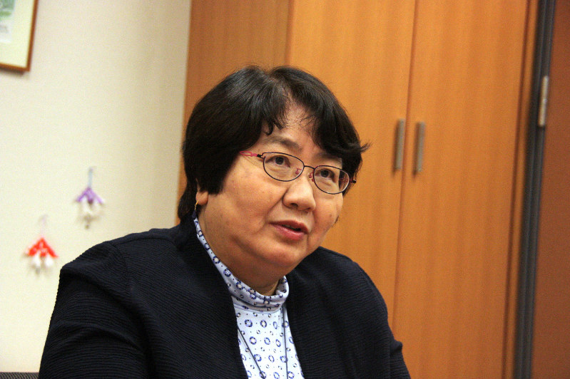 高橋千鶴子衆院議員=高橋恵子撮影