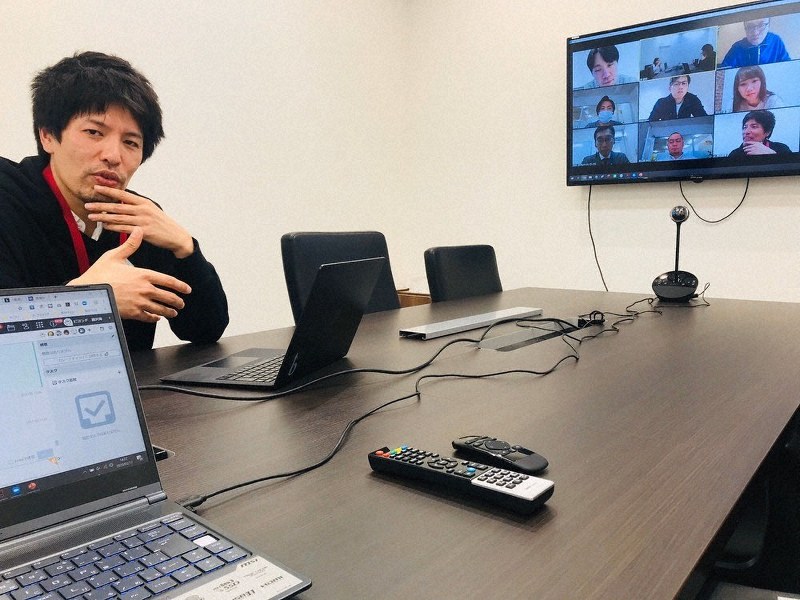 「ビヨンド」のテレワーク風景