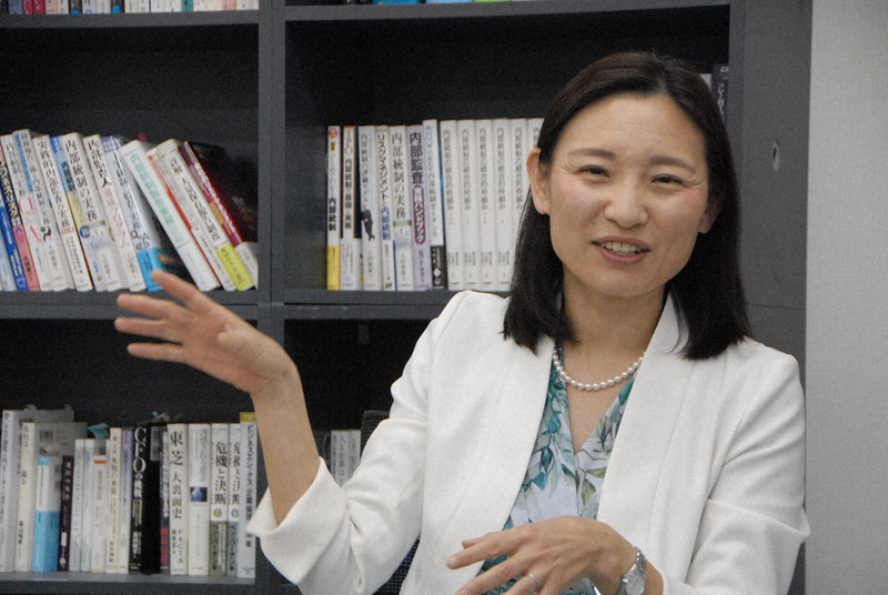 辻さちえさん。「ちょっとした『出来心』で不正を犯すのを防ぐ内部統制の仕組みを作っておくのは重要」と語る