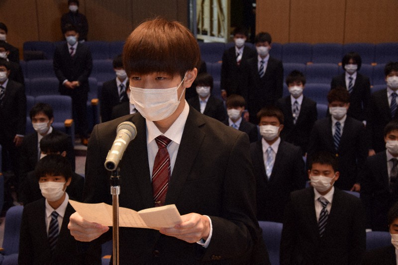 県立工科短大で入学式 中津 大分 毎日新聞
