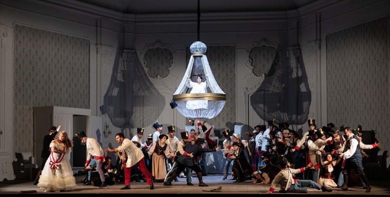 ソチャーレ劇場で上演された「グリエルモ・テル」 (C)Alessia Santambrogio