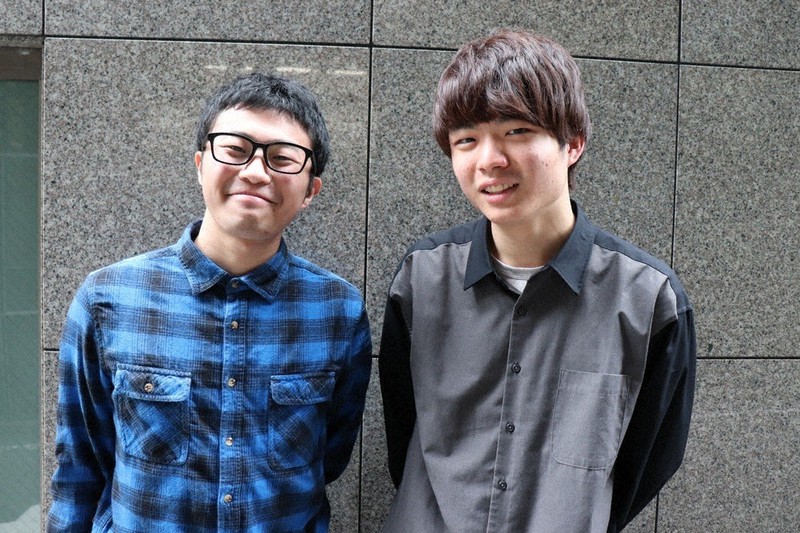 窪田さん(左)と谷さん(右)