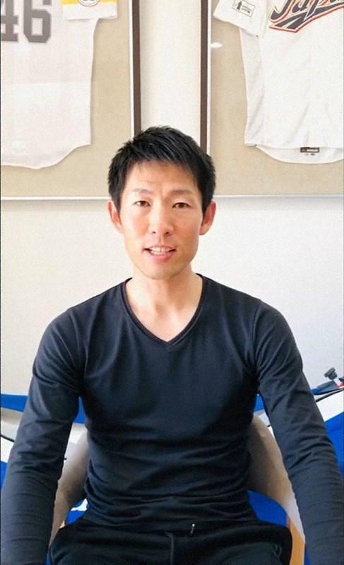 「一緒に頑張りましょう」と語り掛ける本多さん=「大野城心のふるさと館」のホームページから