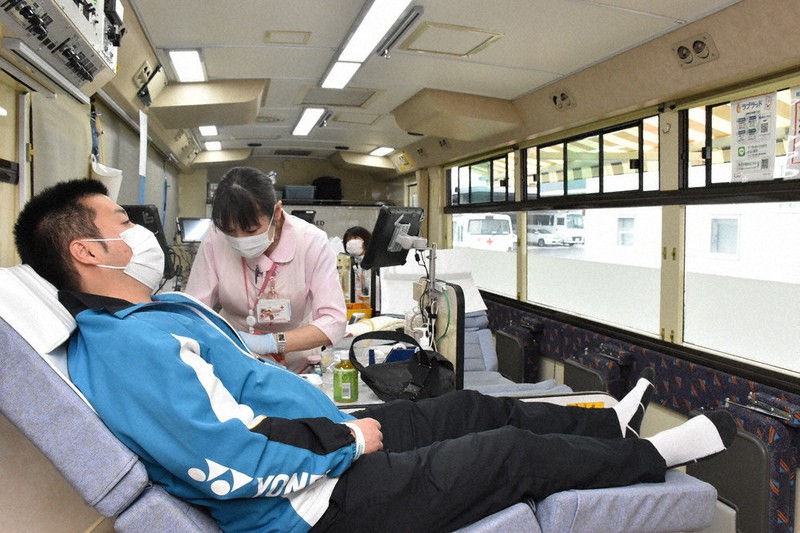 新型コロナ 献血減り協力呼びかけ 県赤十字 感染防止力入れ 滋賀 毎日新聞