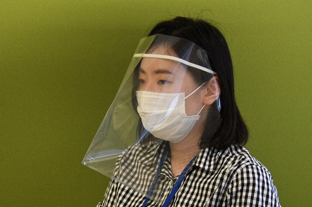 ファイル フェイス シールド クリア