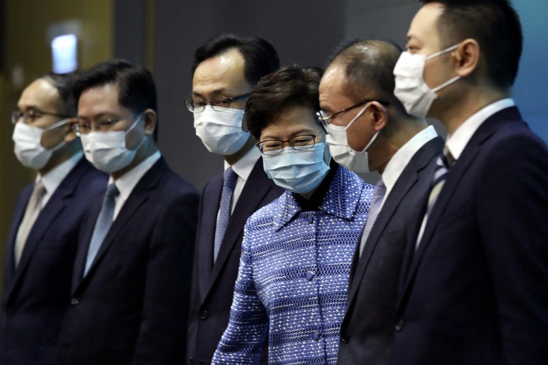 Hong Kong reshuffles appoints 5 new ministers The Mainichi