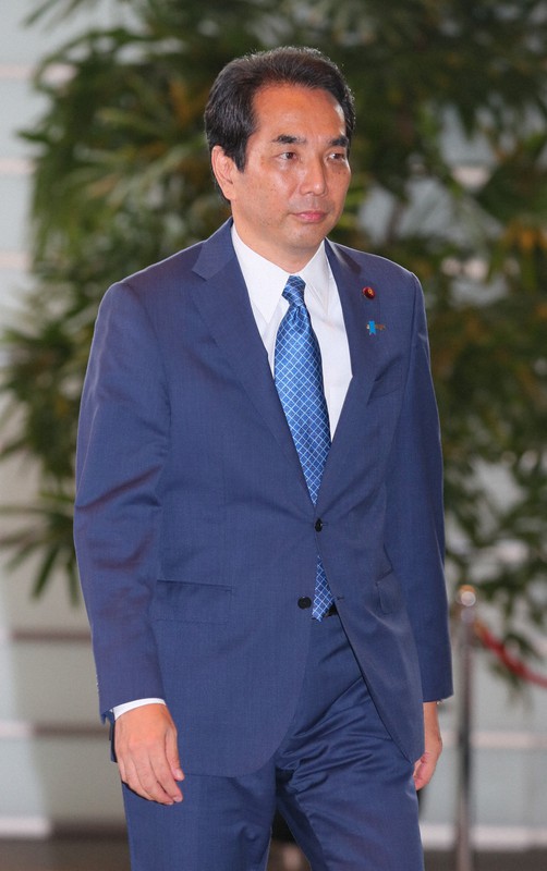 江藤拓農相=長谷川直亮撮影