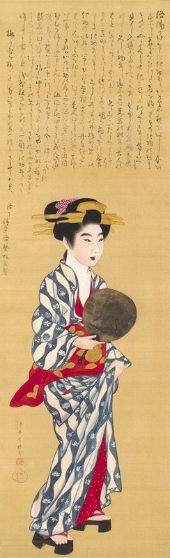 祇園井特（ぎおんせいとく 1755-1815） 美人大首絵 祇園井特（ぎおんせいとく 1755-1815） 美人大首絵