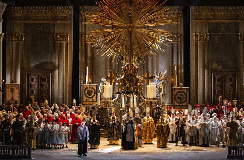 ミラノ・スカラ座の「トスカ」より ⒸBrescia e Amisano − Teatro alla Scala