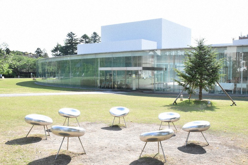 2020年6月27日に再開する21世紀美術館=金沢市広坂1で、井手千夏撮影