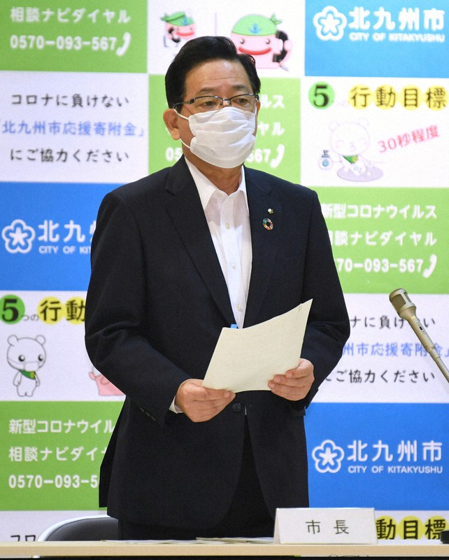 北九州市の北橋健治市長=矢頭智剛撮影