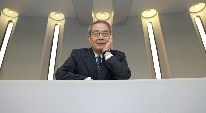 田中秀征氏=宮武祐希撮影