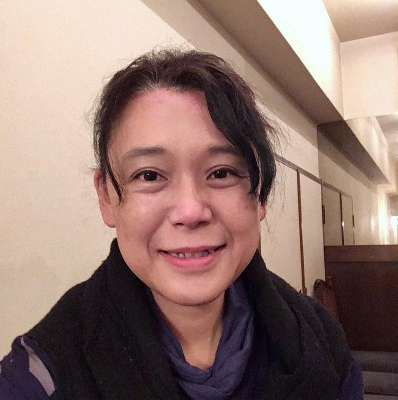 留学生差別に反対する教員声明の呼びかけ人の一人、神戸大の濱田麻矢教授=本人提供