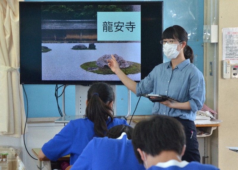 新型コロナ 古河市立総和南中 密 避け 新しい学校生活 アプリ併用で授業短縮 放課後消毒 茨城 毎日新聞