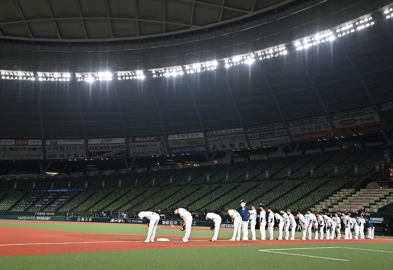 プロ野球開幕戦 西武－日本ハム 埼玉・メットライフドーム [写真特集22 
