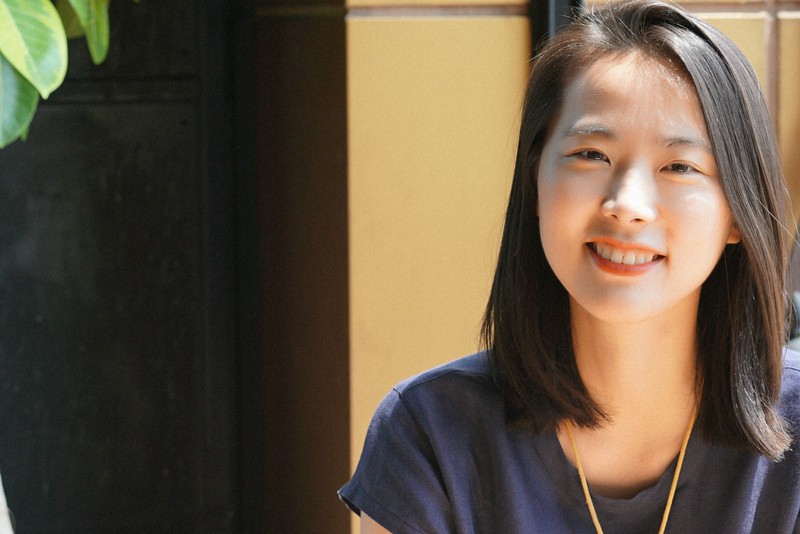 「韓国で女性はどのように生きるべきかを考えながら撮りました」と語る映画「はちどり」のキム・ボラ監督