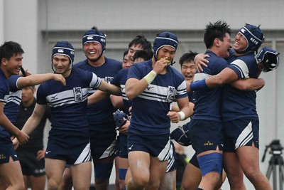 大阪桐蔭ラグビー 花園プレーバック：第98回：「白い旋風」大阪桐蔭が初優勝 平成