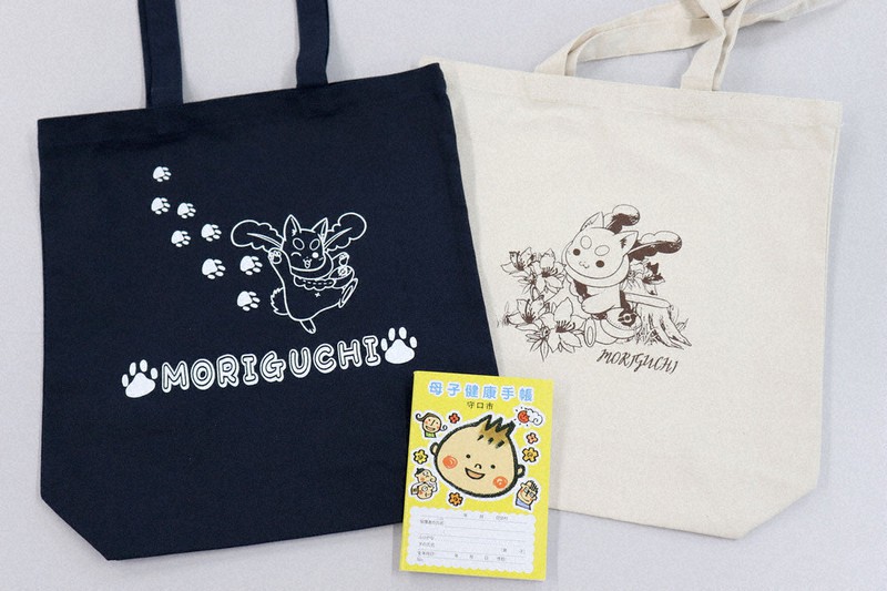 もり吉トートバッグ活用を 守口市 妊娠届け出でプレゼント レジ袋有料受け 大阪 毎日新聞