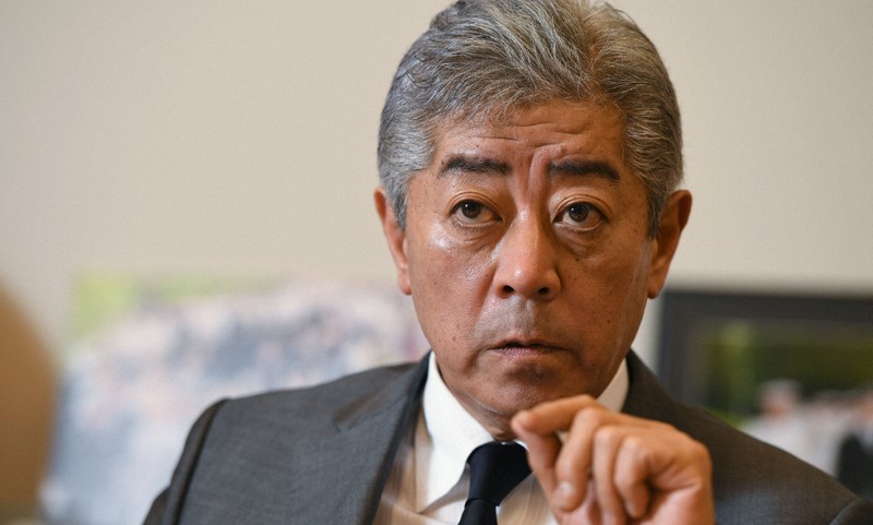 岩屋毅氏=宮本明登撮影