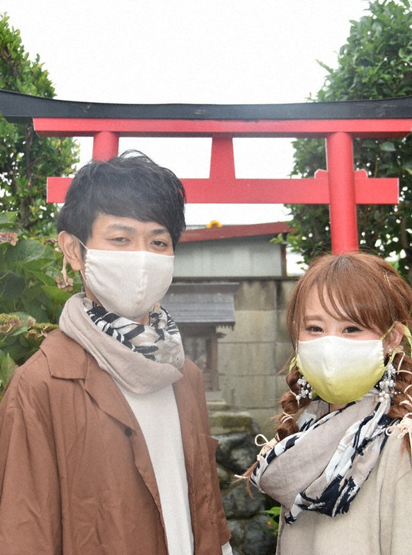 新型コロナ 老舗の技 美マスク 抗菌 美肌効果 手ぬぐいも 桐生の染め物会社 群馬 毎日新聞