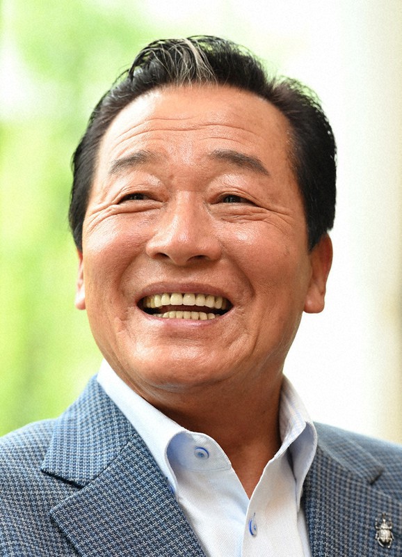 新型コロナウイルスの感染について語る野球解説者の梨田昌孝さん=大阪市中央区で6日、猪飼健史撮影
