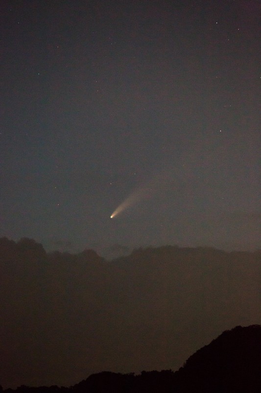 もうすぐ見納め ネオワイズ彗星 今春発見 次に拝めるのは5000年超後 毎日新聞