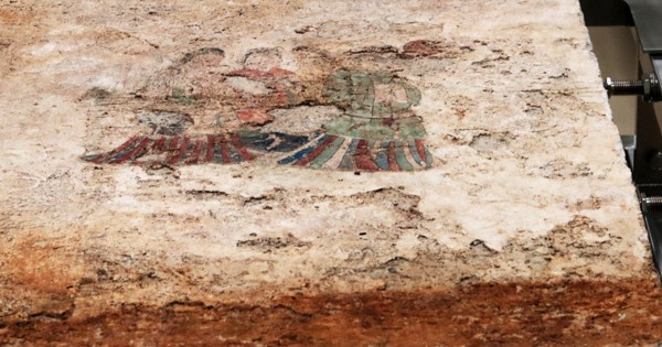 アンティーク　高松塚　壁画。　掛け軸 アンティーク高松塚壁画。掛け軸