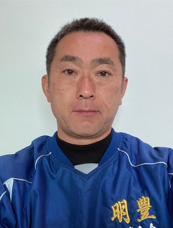 明豊野球部保護者会長の川原俊成さん