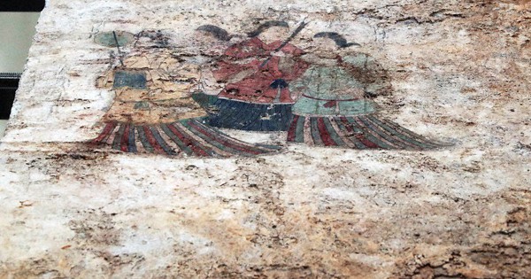 Richly colored' ancient murals in western Japan tomb unveiled