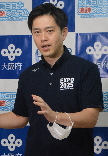 吉村・大阪知事「第2波に入った」 若者に警戒呼びかけ、移動自粛は求め