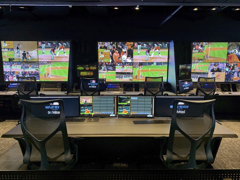 MLB doubles camera angles for video reviews of umpires The Mainichi
