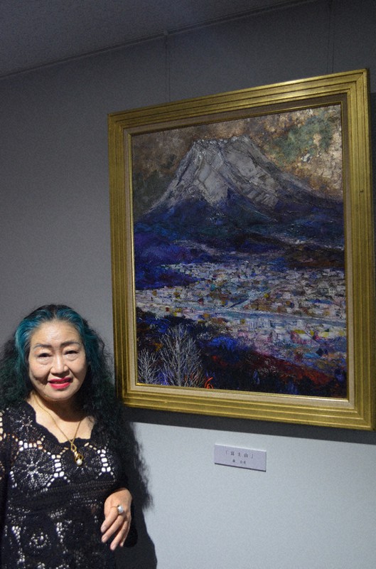 富士山 市に寄贈 画家 森公美さん 伊賀 三重 毎日新聞