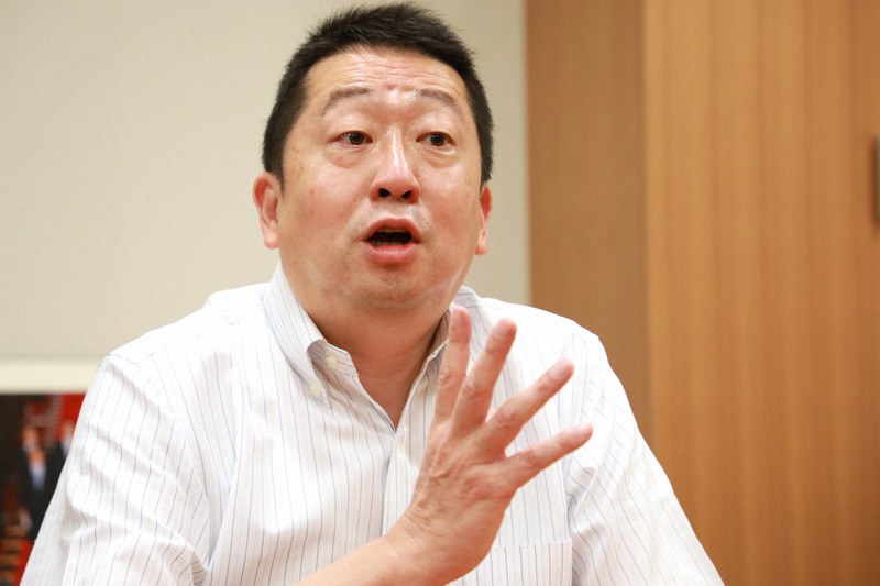 本多平直氏=岡本同世撮影