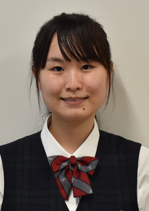 尽誠学園の生徒会長を務める北川千夏さん(3年)=香川県善通寺市で2020年7月8日、喜田奈那撮影