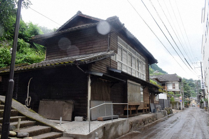小森孝子さんが切り盛りしていた民泊=大分県日田市で、津島史人撮影