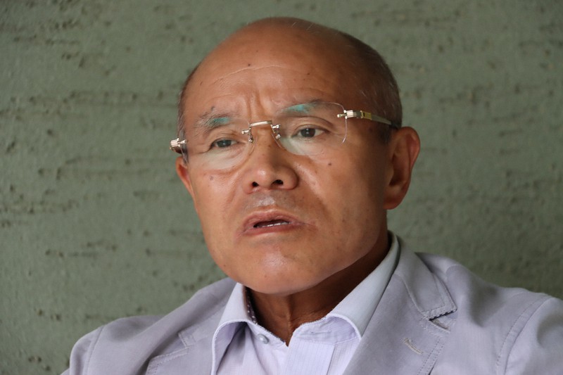 桜井勝延・前南相馬市長=福島県南相馬市で2020年7月3日午後2時15分、金子淳撮影