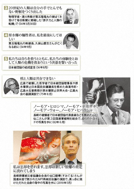 立ち上がる被爆者たちの軌跡 核との苦闘75年 | 毎日新聞